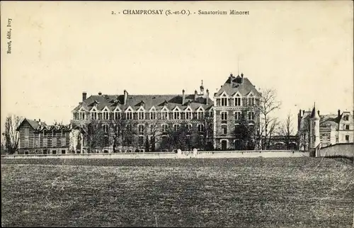 Ak Champrosay Essonne, Sanatorium Minoret