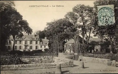 Ak Cheptainville Essonne, Le Chateau