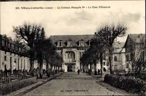 Ak Villers Cotterêts Aisne, Le Chateau Francois I.