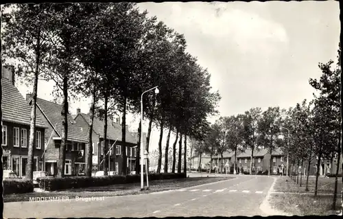 Ak Middenmeer Nordholland, Brugstraat