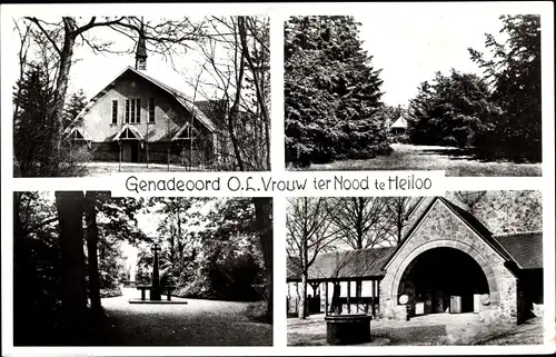 Ak Heiloo Nordholland Niederlande, Genadeoord O.L. VR. ter Nood, Kirche