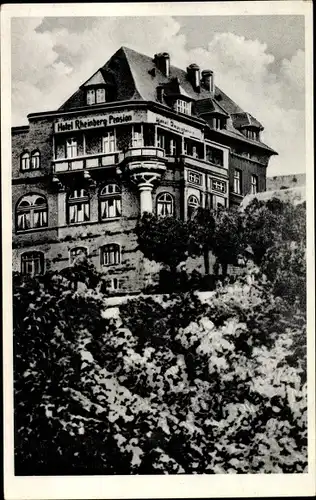 Ak Urbar am Rhein bei Koblenz, Hotel Pension Rheinberg