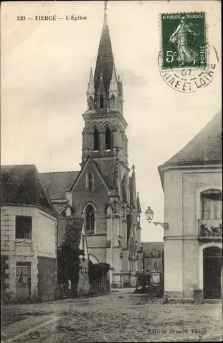 Ak Tiercé Maine et Loire, L'Eglise