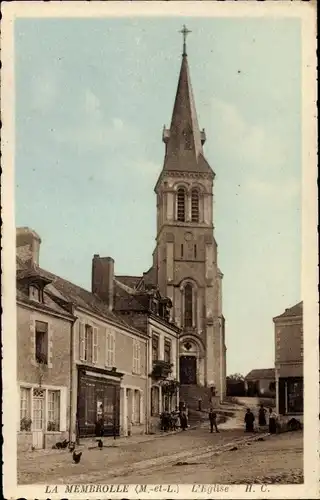 Ak La Membrolle Maine et Loire, L'Eglise