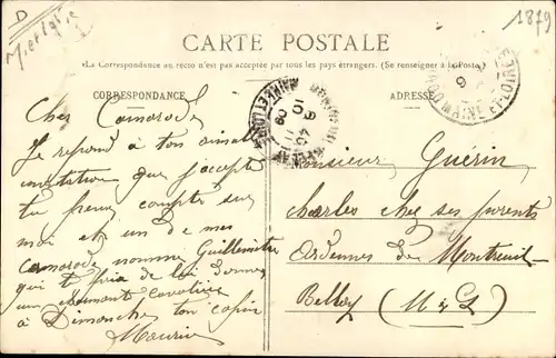 Ak Le Puy Notre Dame Maine et Loire, La Poste