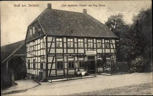 Ak Jerstedt Goslar am Harz, Gasthaus Zum deutschen Hause