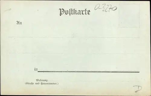 Mondschein Ak Burg bei Magdeburg, Untermhagen und Kreuzgang