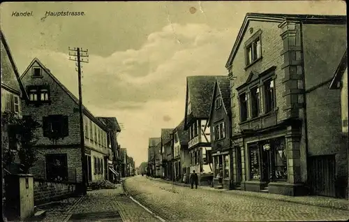 Ak Kandel in der Pfalz Bienwald, Hauptstraße