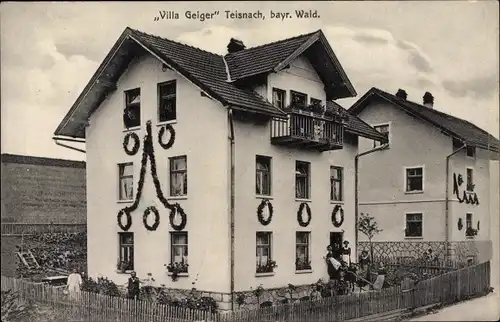 Ak Teisnach in Niederbayern, Villa Geiger