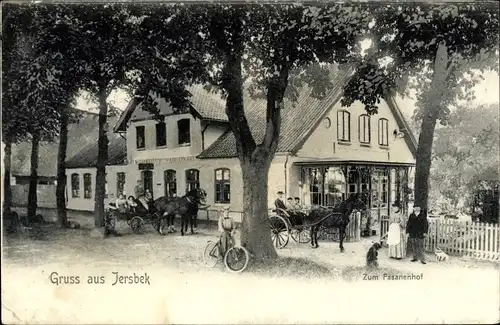 Ak Jersbek in Schleswig Holstein, Zum Fasanenhof