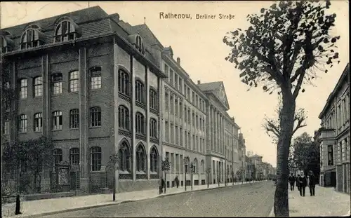 Ak Rathenow im Havelland, Berliner Straße