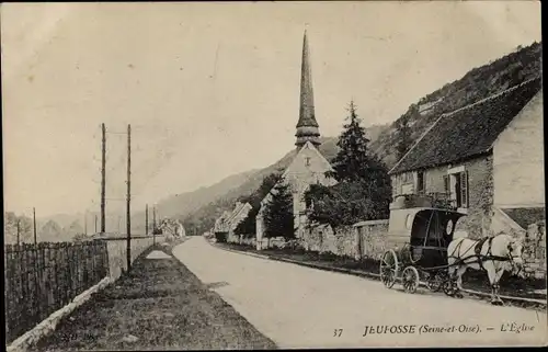 Ak Jeufosse Yvelines, L'Eglise