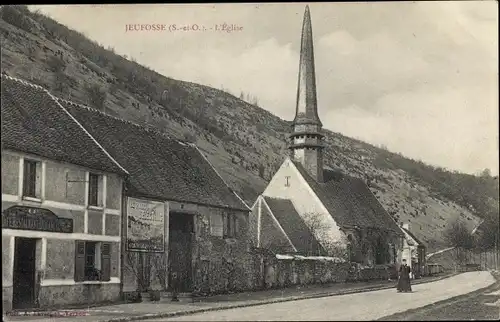 Ak Jeufosse Yvelines, L'Eglise