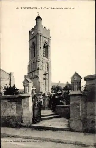 Ak Luc sur Mer Calvados, La Tour Romaine au Vieux Luc