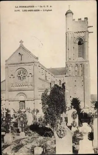 Ak Luc sur Mer Calvados, L'Eglise