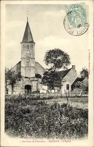 Ak Batilly Loiret, L'Eglise