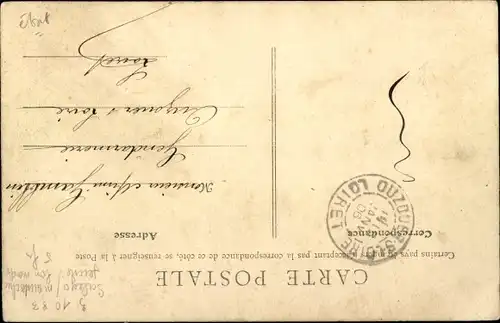 Ak Beaune la Rolande Loiret, Ortsansichten, Souvenir