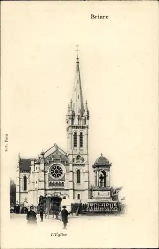 Ak Briare Loiret, L'Eglise