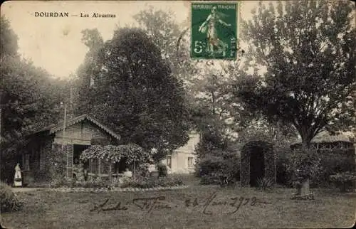 Ak Dourdan Essonne, Les Alouettes