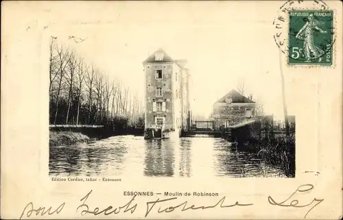 Ak Essonnes Essonne, Moulin de Robinson