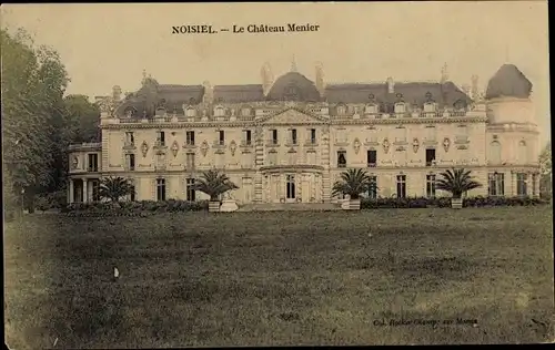 Ak Noisiel Seine-et-Marne, Le Chateau Menier