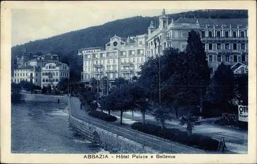 Ak Opatija Abbazia Kroatien, Hotel Palace e Bellevue