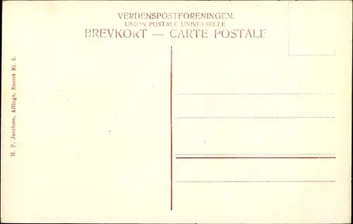 Ak Christiansø Dänemark, Teilansicht des Ortes