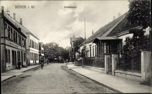 Ak Bünde in Westfalen, Klinkstraße