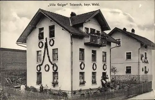 Ak Teisnach in Niederbayern, Villa Geiger