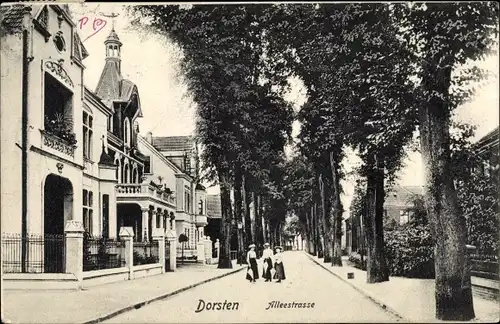 Ak Dorsten in Westfalen, Alleestraße