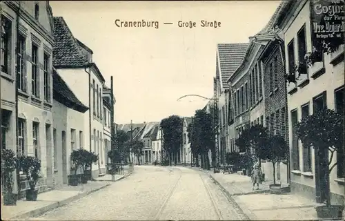 Ak Kranenburg Niederrhein, Große Straße