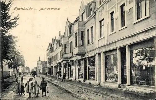 Ak Hochheide Duisburg im Ruhrgebiet, Mörserstraße