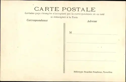 Ak La Celle les Bordes Yvelines, Chasse de la St. Hubert, Vor der Jagd, Geistliche, Jagdhunde