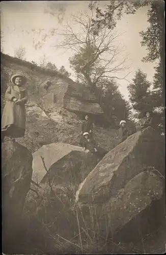 Foto Ak Gaildorf am Kocher Württemberg, Felspartie