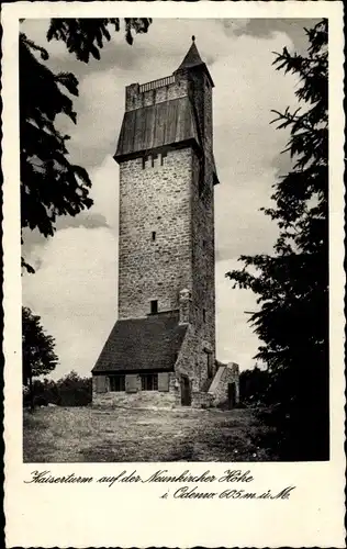 Ak Lautertal im Odenwald, Kaiserturm auf der Neunkirchener-Höhe