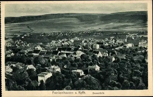 Ak Bad Frankenhausen Kyffhäuserkreis, Gesamtansicht