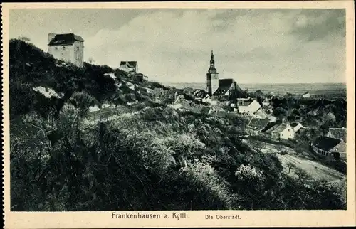 Ak Bad Frankenhausen am Kyffhäuser Thüringen, Oberstadt