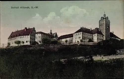 Ak Allstedt in Sachsen Anhalt, Schloss