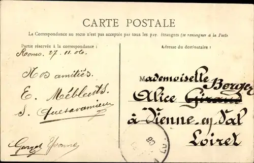 Ak Romorantin Loir et Cher, Un coin de la Rue de la Varenne