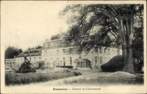 Ak Essonnes Essonne, Chateau de Chantemerle