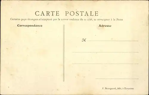 Ak Essonnes Essonne, Chateau de Chantemerle