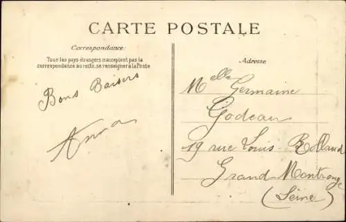 Ak Angerville Essonne, Le Chalet Suisse