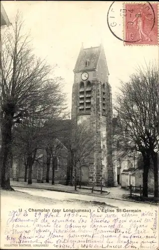 Ak Champlan Essonne, L'Eglise Saint Germain