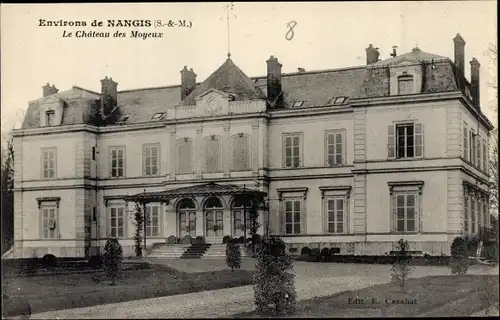 Ak Nangis Seine et Marne, Le Chateau des Moyeux