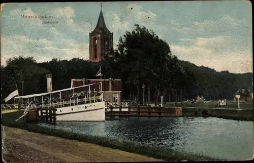 Ak Monnikendam Waterland Nordholland Niederlande, Aankomst