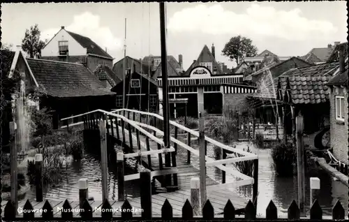 Ak Monnikendam Waterland Nordholland Niederlande, Gouwzee, Museum