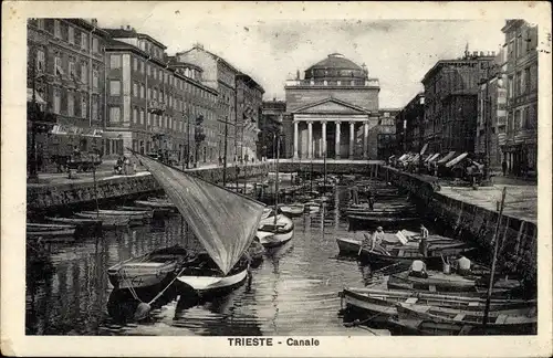 Ak Triest Trieste Friuli Venezia Giulia, Canale