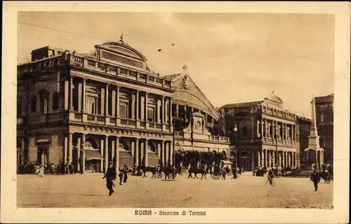 Ak Roma Rom Lazio, Stazione di Termini