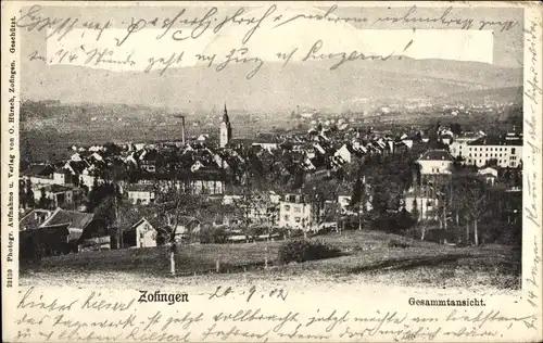 Ak Zofingen Kanton Aargau, Gesamtansicht
