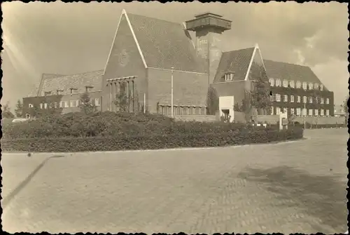 Foto Ak Halland Schweden ?, Gebäude